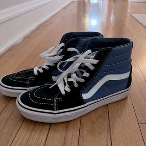 Women Vans high tops size 9